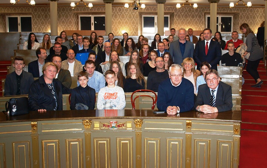 PRIMANJE SPORTAŠA POBJEDNIKA PRVENSTVA GRADA ZAGREBA